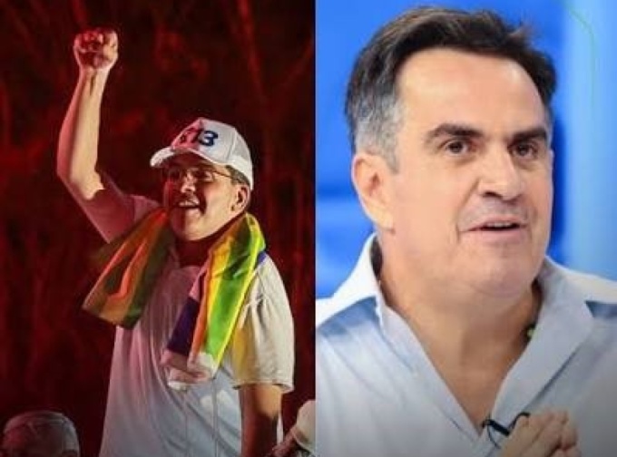 Em discurso, o governador reeleito Rafael Fonteles xinga ex-senador Ciro Nogueira