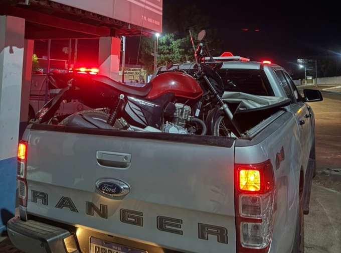 Sat Piauí recupera motocicleta roubada em Floriano